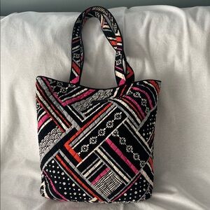 Vera Bradley Retired Northern Stripes Tote